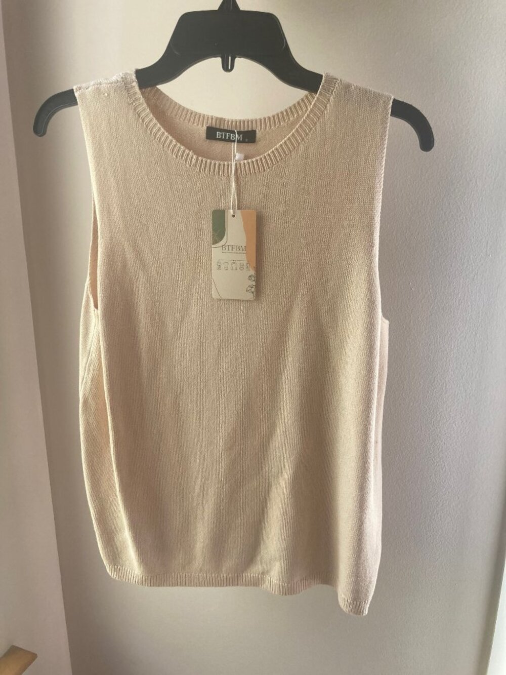 Sleeveless Lightweight Sweater Vest/Tunic